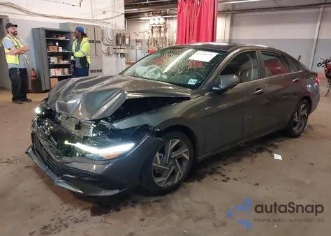 2024 Hyundai Elantra Sel из США, поврежденный, VIN KMHLS4DG2RU644610